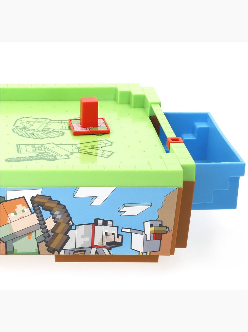 Minecraft mini air hockey de mesa overworld 36x19x7,5 cm N/D - Kiabi