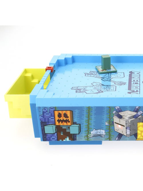 Minecraft mini air hockey de mesa underwater 36x19x8 cm - Kiabi