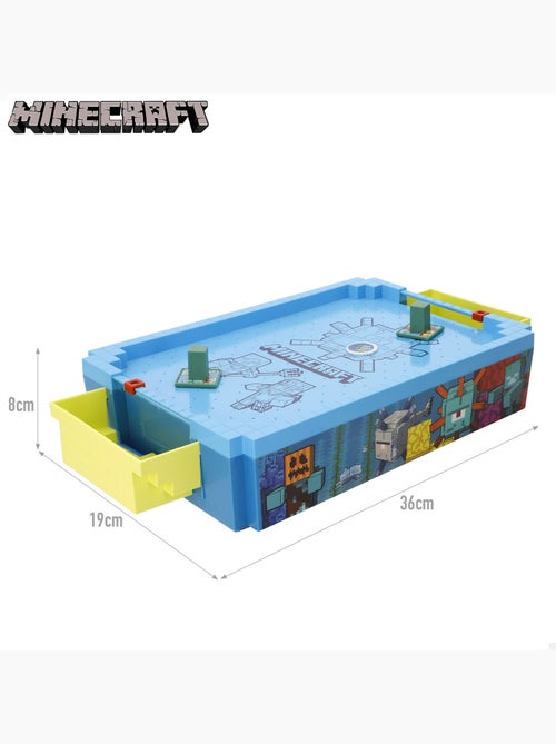 Minecraft mini air hockey de mesa underwater 36x19x8 cm - Kiabi