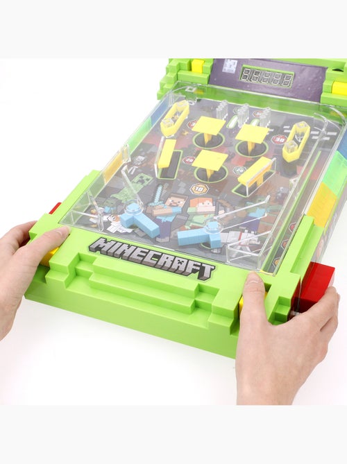 Minecraft pinball arcade de mesa con luz y sonido - Kiabi