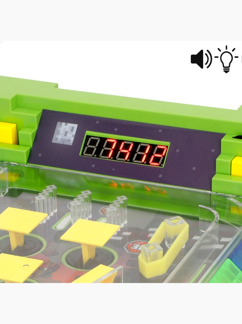 Minecraft pinball arcade de mesa con luz y sonido N/D - Kiabi