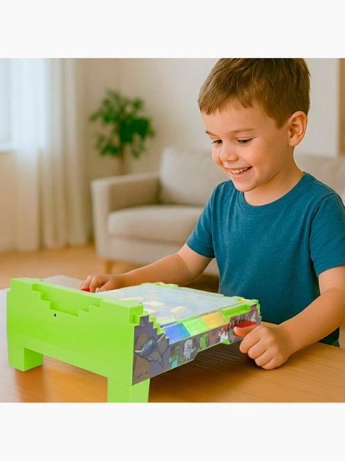 Minecraft pinball arcade de mesa con luz y sonido - Kiabi