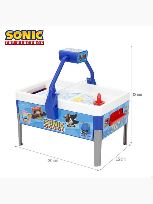 Mini air hockey arcade 15x20x18 cm sonic - Kiabi