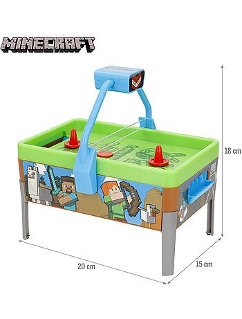 Mini air hockey de mesa + 3 años minecraft