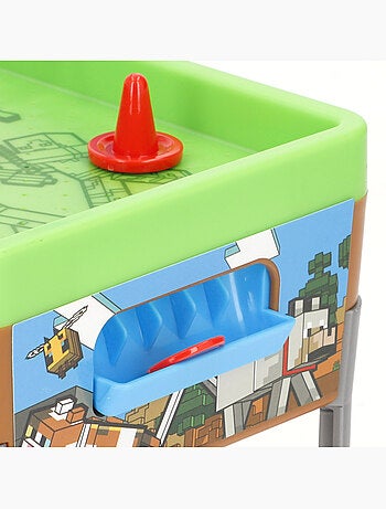Mini air hockey de mesa + 3 años minecraft