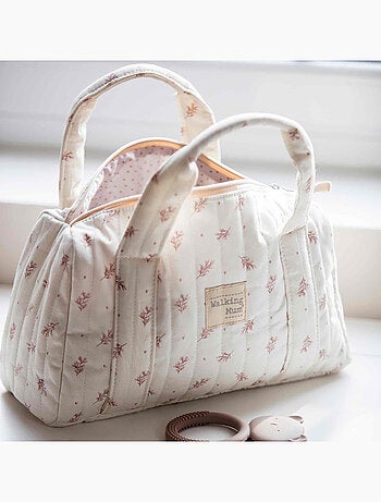 Mini bolsa cambiador bebé de algodón - Walking Mum
