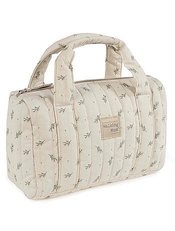 Mini bolsa cambiador bebé de algodón - Walking Mum