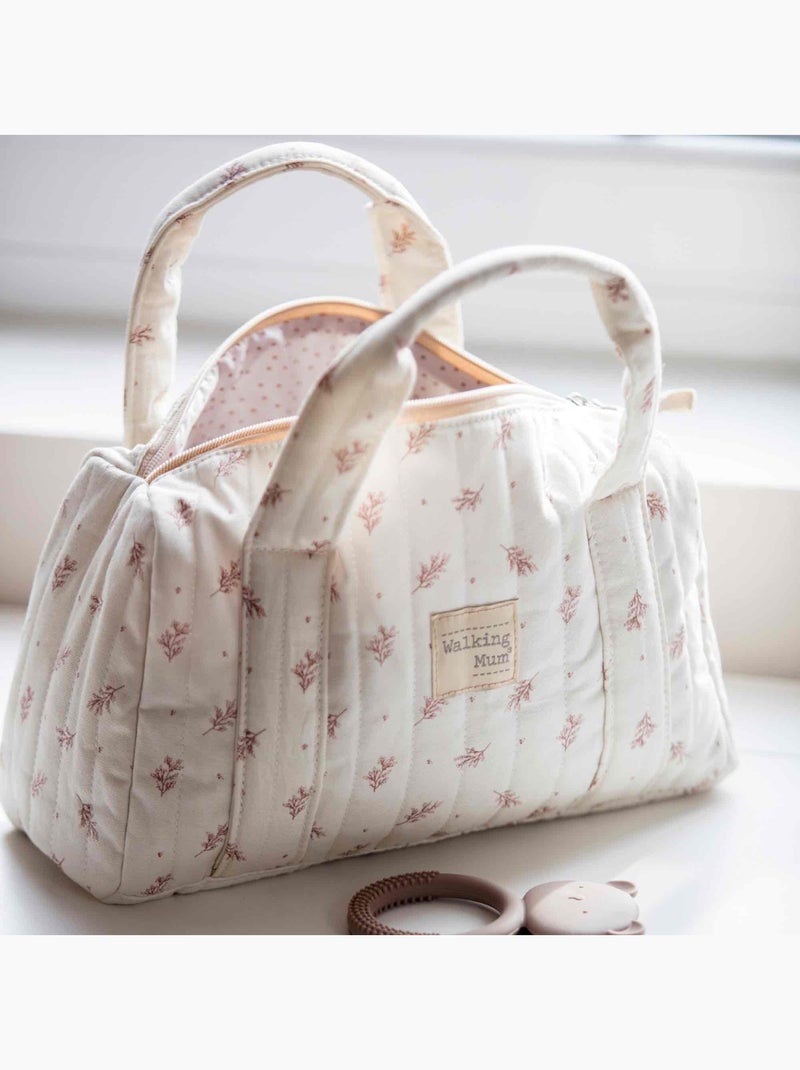 Mini bolsa cambiador bebé de algodón | Walking Mum Rosa - Kiabi