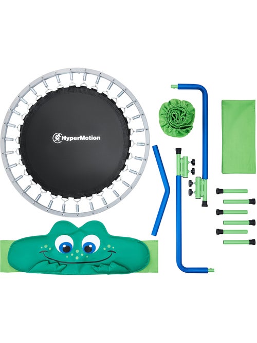 Mini cama elástica infantil rana con asa HyperMotion - Kiabi