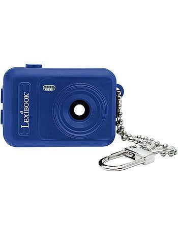 Mini cámara digital llavero luz blue con memoria flash incorporada
