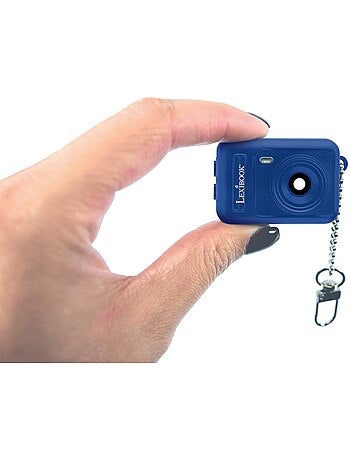 Mini cámara digital llavero luz blue con memoria flash incorporada