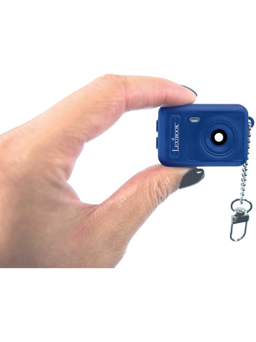 Mini cámara digital llavero luz Blue con memoria Flash incorporada - Kiabi Mini cámara digital llavero luz Blue con memoria Flash incorporada - Kiabi