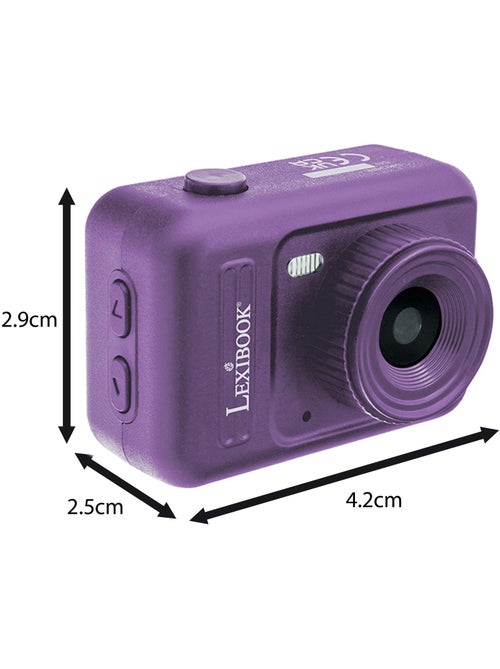 Mini cámara digital llavero luz Pink con memoria Flash incorporada - Kiabi Mini cámara digital llavero luz Pink con memoria Flash incorporada - Kiabi