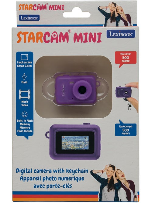 Mini cámara digital llavero luz Pink con memoria Flash incorporada - Kiabi Mini cámara digital llavero luz Pink con memoria Flash incorporada - Kiabi