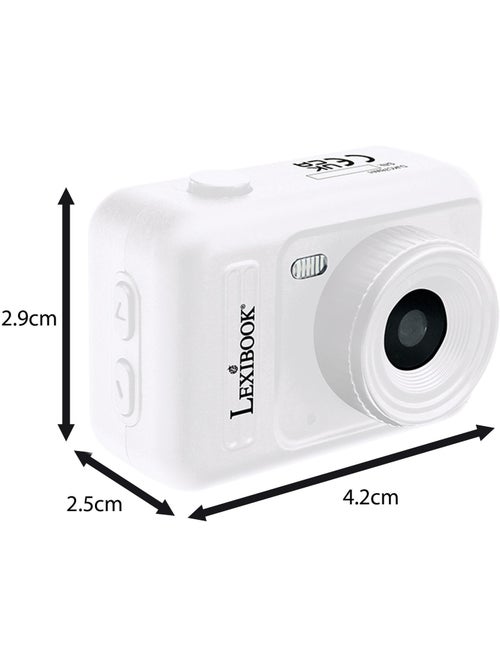 Mini cámara digital llavero white con memoria flash incorporada - Kiabi Mini cámara digital llavero white con memoria flash incorporada - Kiabi