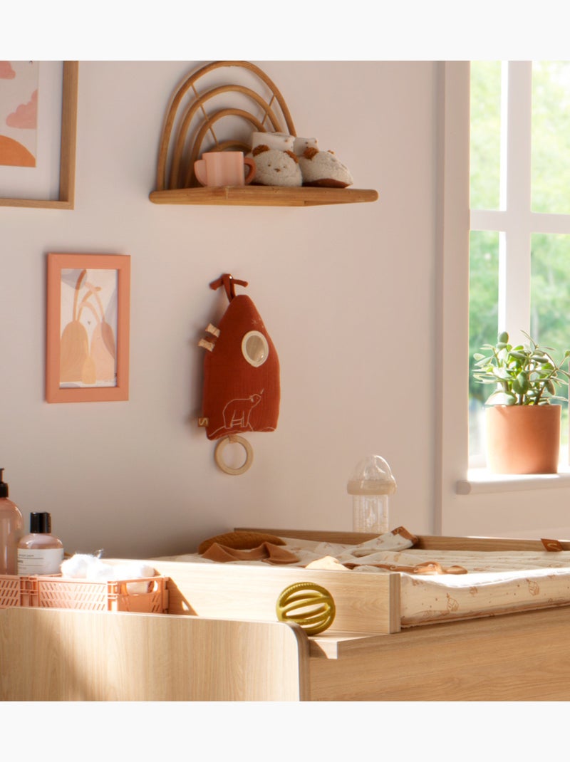 Mini casita musical de peluche - SAUTHON Naranja - Kiabi