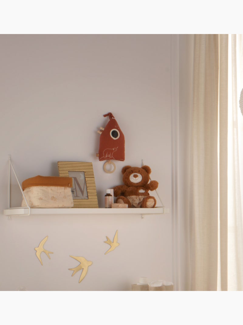 Mini casita musical de peluche - SAUTHON Naranja - Kiabi
