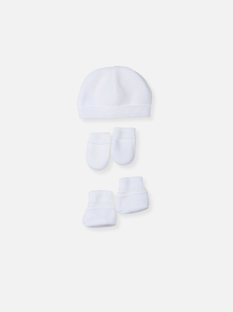 Mini Conjunto de Nacimiento Blanco - Kiabi