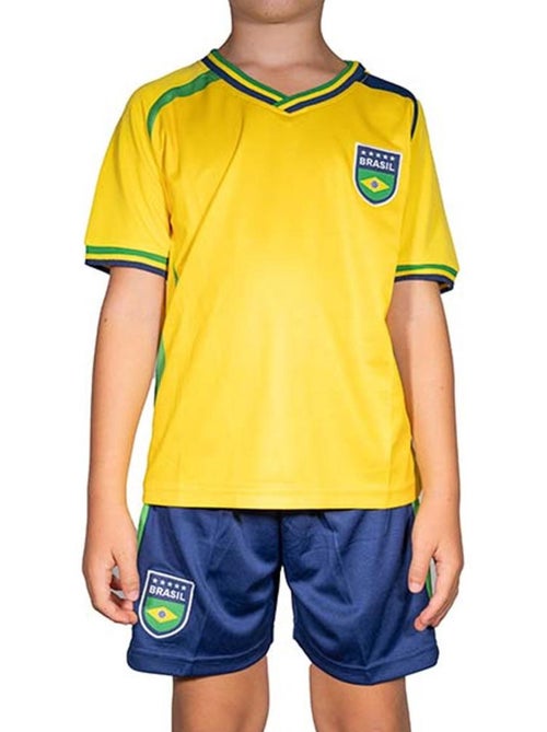 Mini Kit de Fútbol Brasil para Aficionados - Sport Zone - Kiabi Mini Kit de Fútbol Brasil para Aficionados - Sport Zone - Kiabi