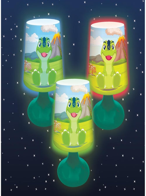 Mini lámpara de mesilla de noche inalámbrica Dinosaurio y luz nocturna - Kiabi