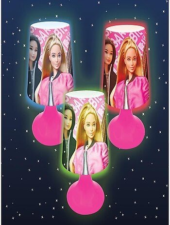 Mini lámpara de mesilla de noche inalámbrica y luz nocturna Barbie