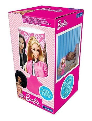Mini lámpara de mesilla de noche inalámbrica y luz nocturna Barbie