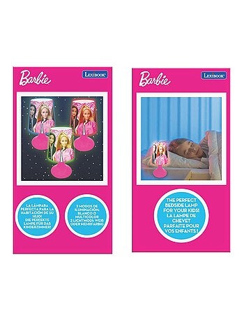 Mini lámpara de mesilla de noche inalámbrica y luz nocturna Barbie