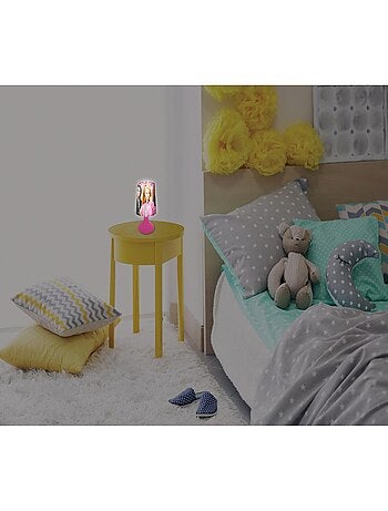 Mini lámpara de mesilla de noche inalámbrica y luz nocturna Barbie