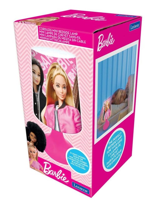 Mini lámpara de mesilla de noche inalámbrica y luz nocturna Barbie - Kiabi