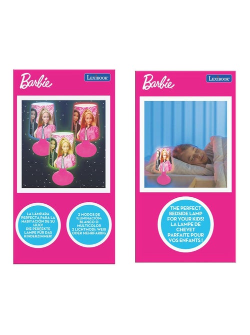 Mini lámpara de mesilla de noche inalámbrica y luz nocturna Barbie - Kiabi