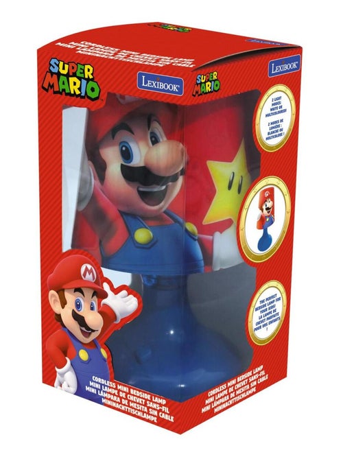 Mini lámpara de mesilla de noche inalámbrica y luz nocturna de Super Mario - Kiabi