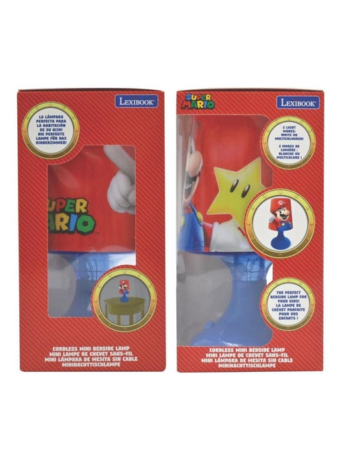 Mini lámpara de mesilla de noche inalámbrica y luz nocturna de Super Mario - Kiabi