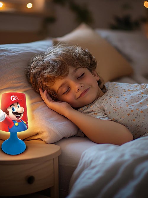Mini lámpara de mesilla de noche inalámbrica y luz nocturna de Super Mario - Kiabi