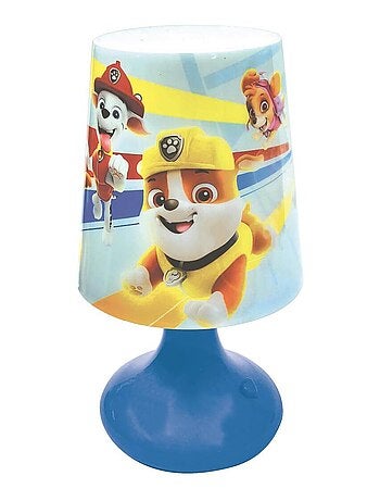 Mini lámpara de mesilla de noche inalámbrica y luz nocturna Paw Patrol