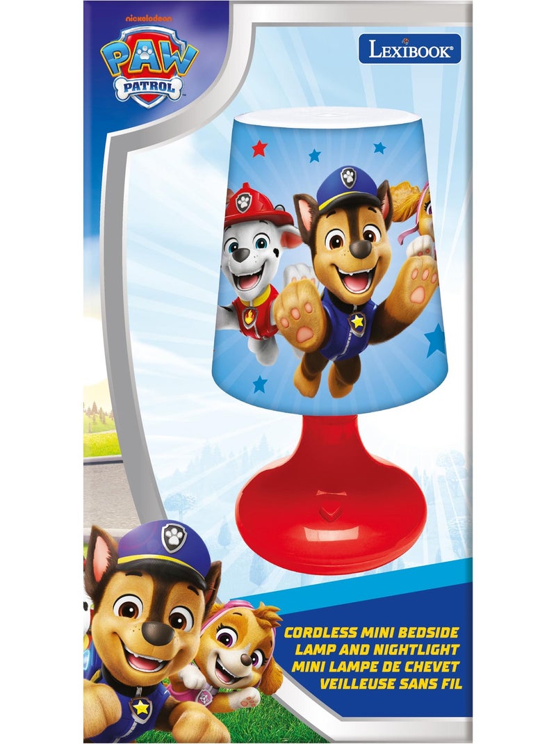 Mini lámpara de mesilla de noche inalámbrica y luz nocturna Paw Patrol Azul - Kiabi