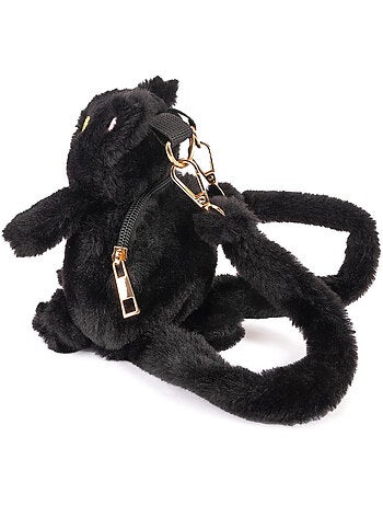 Mini mochila infantil con gato de peluche | Great Pretenders