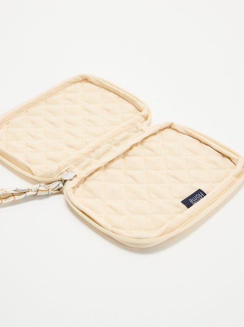 Mini neceser acolchado - Kiabi Mini neceser acolchado - Kiabi