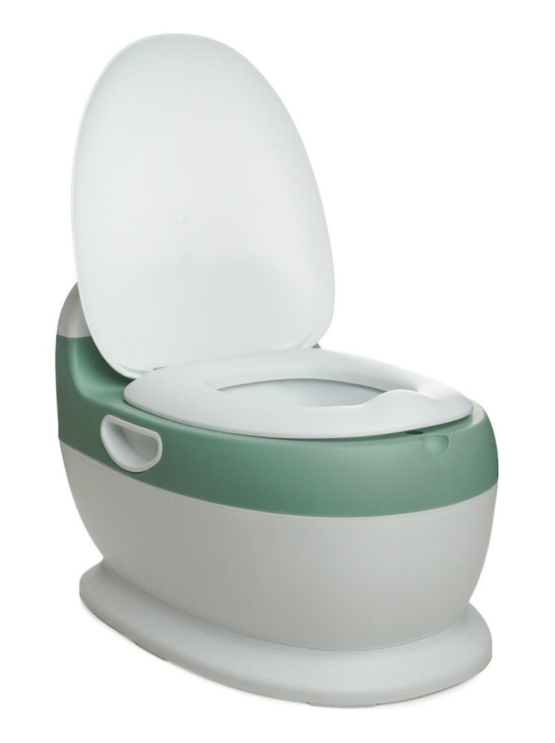 Mini orinal de aprendizaje Thermobaby con sonido de descarga de agua Verde salvia Verde - Kiabi