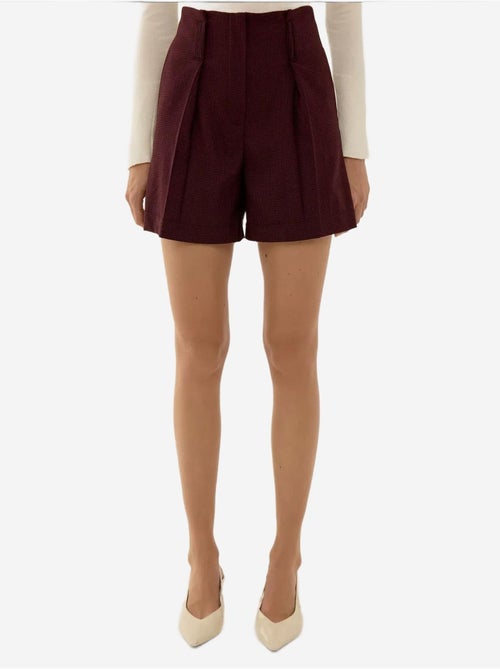 Mini shorts de cintura alta hiccup - Kiabi Mini shorts de cintura alta hiccup - Kiabi