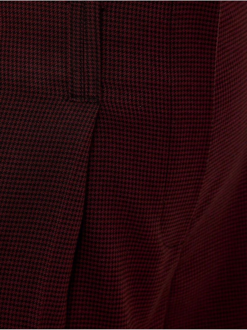 Mini shorts de cintura alta hiccup Rojo - Kiabi