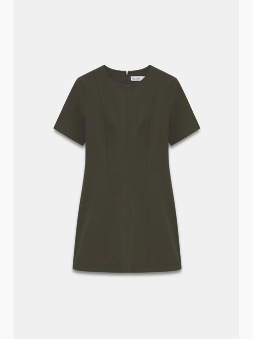 Mini vestido recto con cremallera dilvin - Kiabi