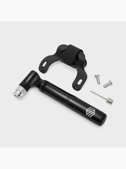 Minibomba ciclismo ciclismo hombre y mujer compact air - Kiabi
