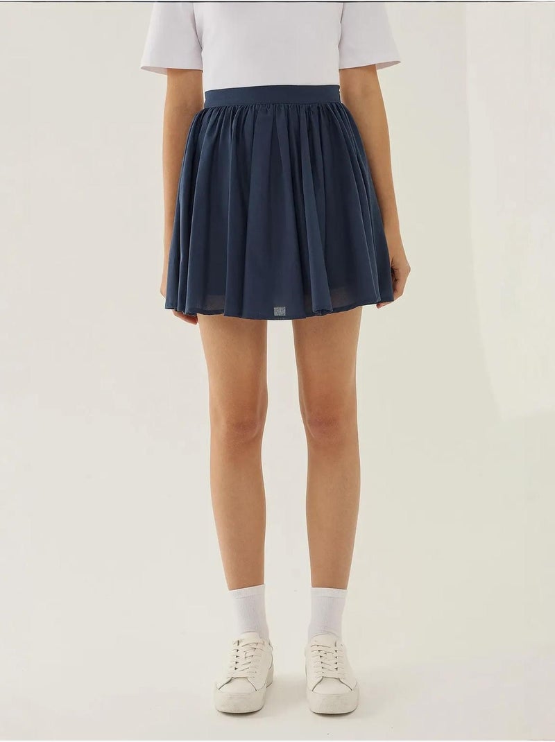 Minifalda con volantes hiccup Azul - Kiabi