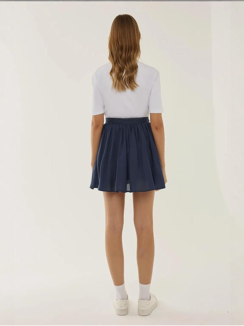 Minifalda con volantes hiccup Azul - Kiabi
