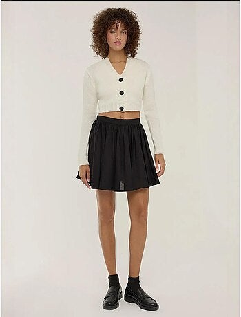 Minifalda con volantes hiccup