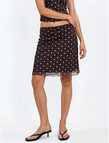 Minifalda de lunares