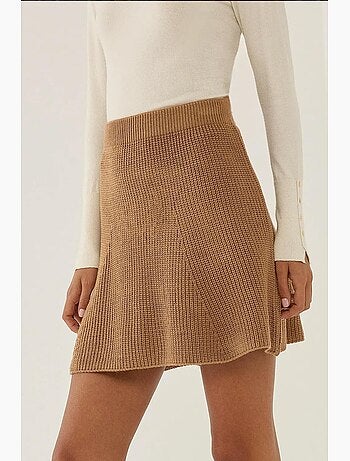 Minifalda de punto