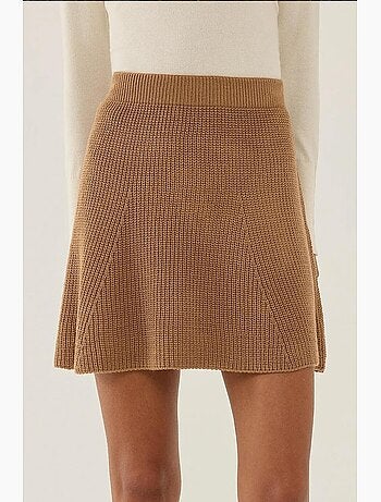 Minifalda de punto