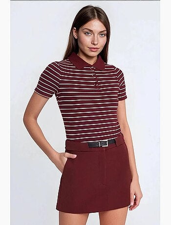 Minifalda pantalón recta hiccup