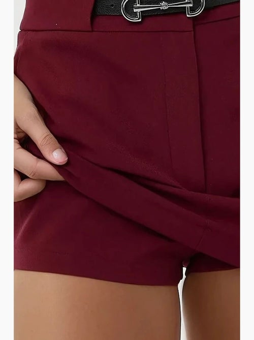 Minifalda pantalón recta hiccup - Kiabi Minifalda pantalón recta hiccup - Kiabi